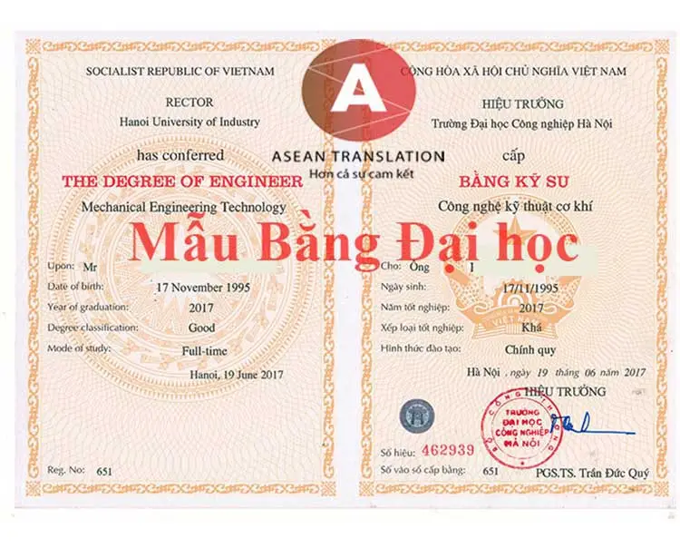 Cập nhật mẫu bằng tốt nghiệp Đại học mới nhất