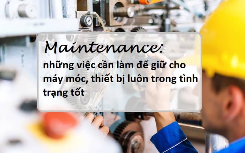 Thuật ngữ tiếng anh ngành cơ khí