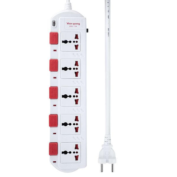 Ổ cắm Điện Điện quang 5 lỗ 2m sm-750sl, Đánh giá chi tiết và hướng dẫn sử dụng