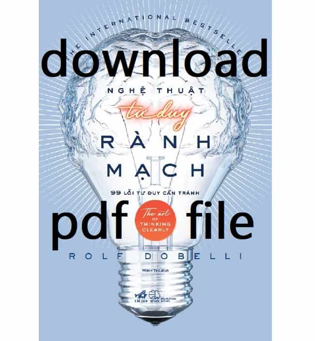 Nghệ thuật tư duy rành mạch pdf tải sách miễn phí