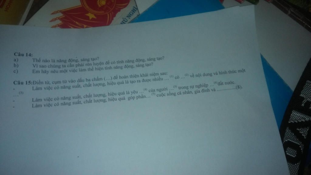 Vì sao phải năng động sáng tạo?